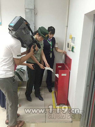 長沙消防進地鐵2號線檢查 確保'雙節'平安